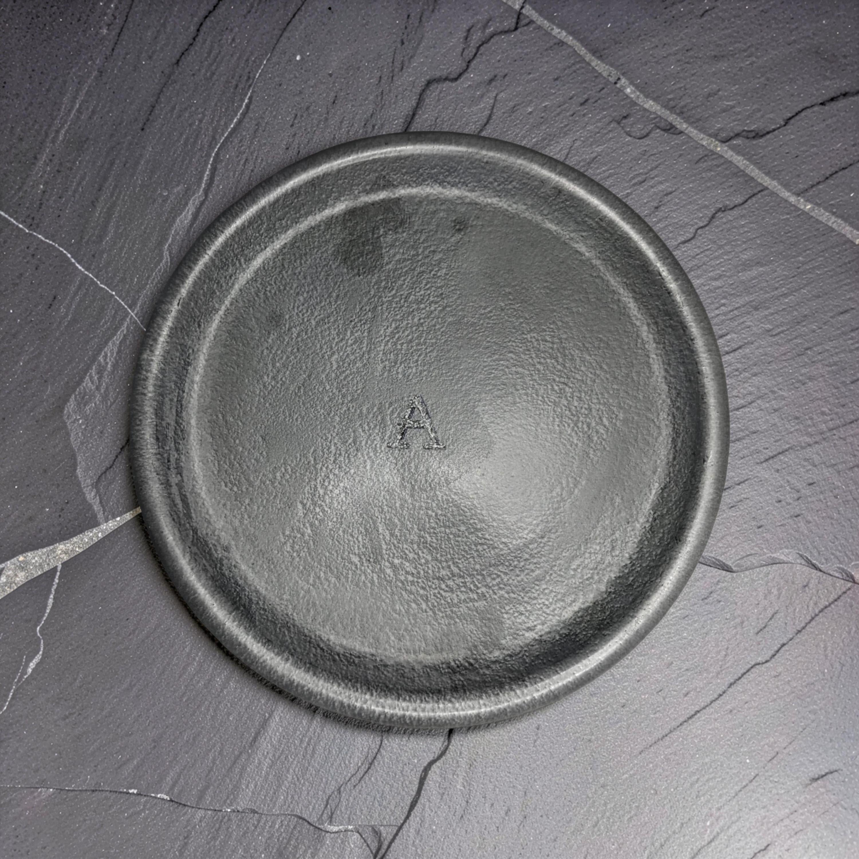 Minimalist Concrete Catchall Tray | Small Round Jewelry Dish & Succulent Plant Saucer | Modern Key Tray, Ring Dish, Candle Coaster
