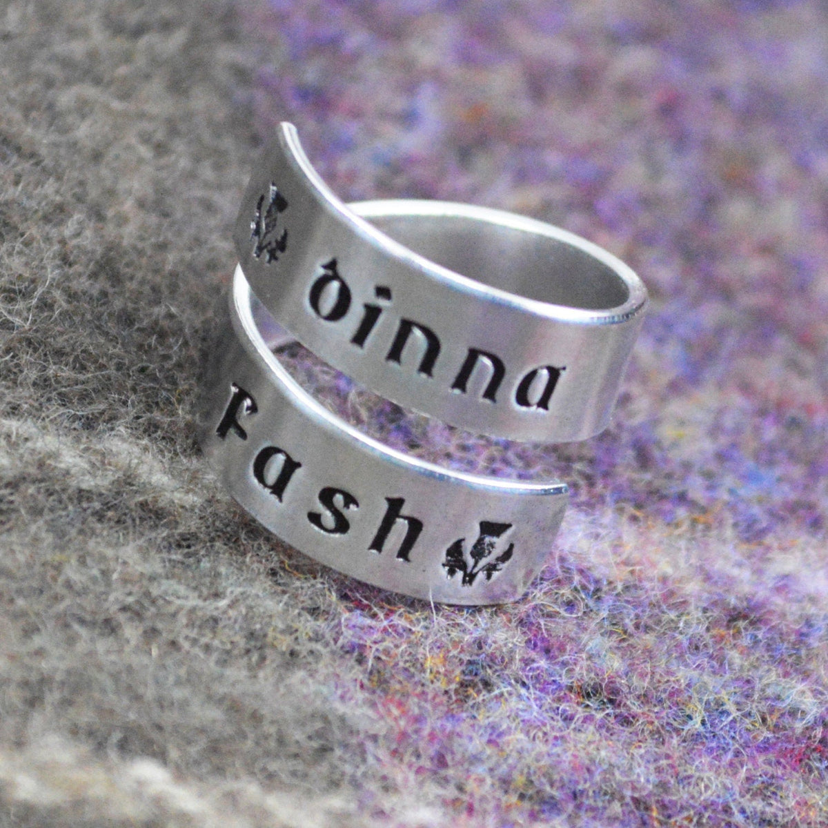 Dinna Fash Wrap Ring - Scottish Jewelry