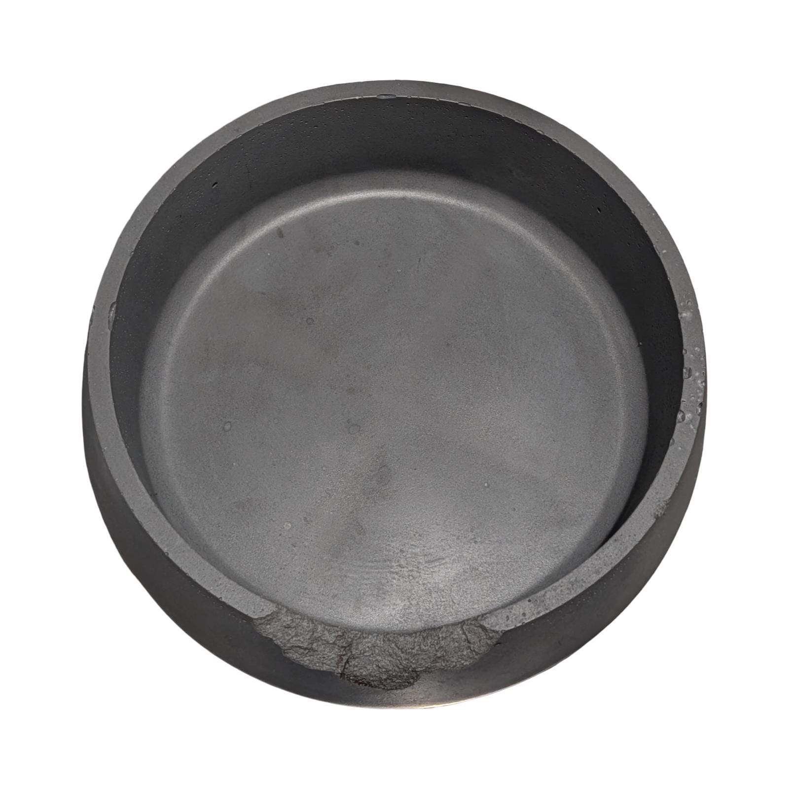 One of a Kind Raw Edge Concrete Bowl, Modern Wabi Sabi Decorative Catchall, Minimalist Industrial Centerpiece Dish, Unique Key Bowl