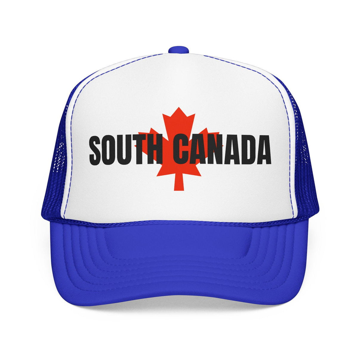 South Canada maple Leaf Trucker Hat | Foam front mesh back | Anti Trump Hat