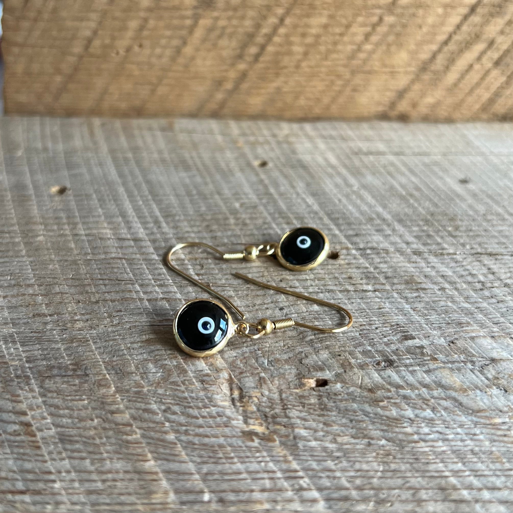 SariBlue® Crystal Evil Eye Earrings