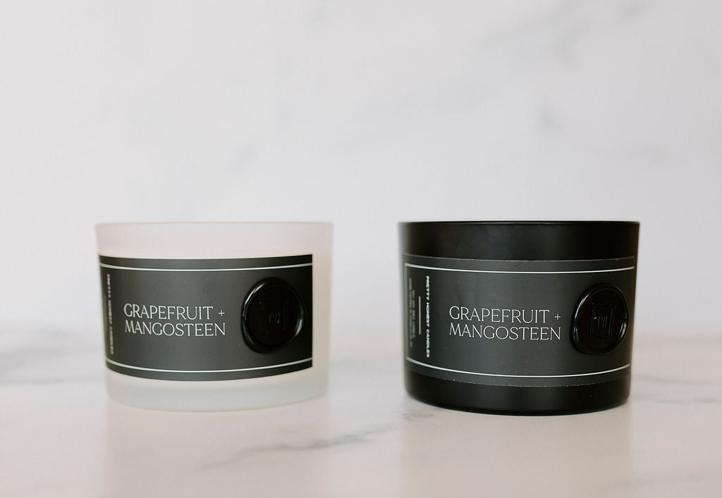 Grapefruit and Mangosteen Candle - 3 wick
