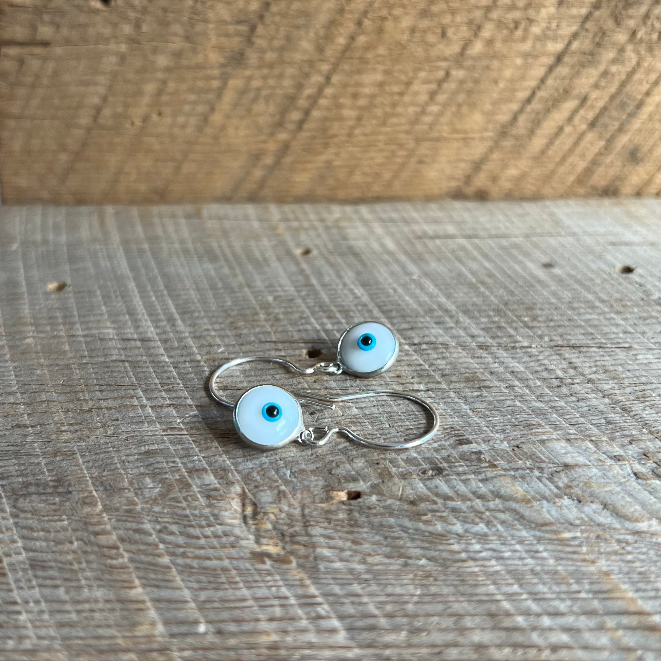 SariBlue® Crystal Evil Eye Earrings