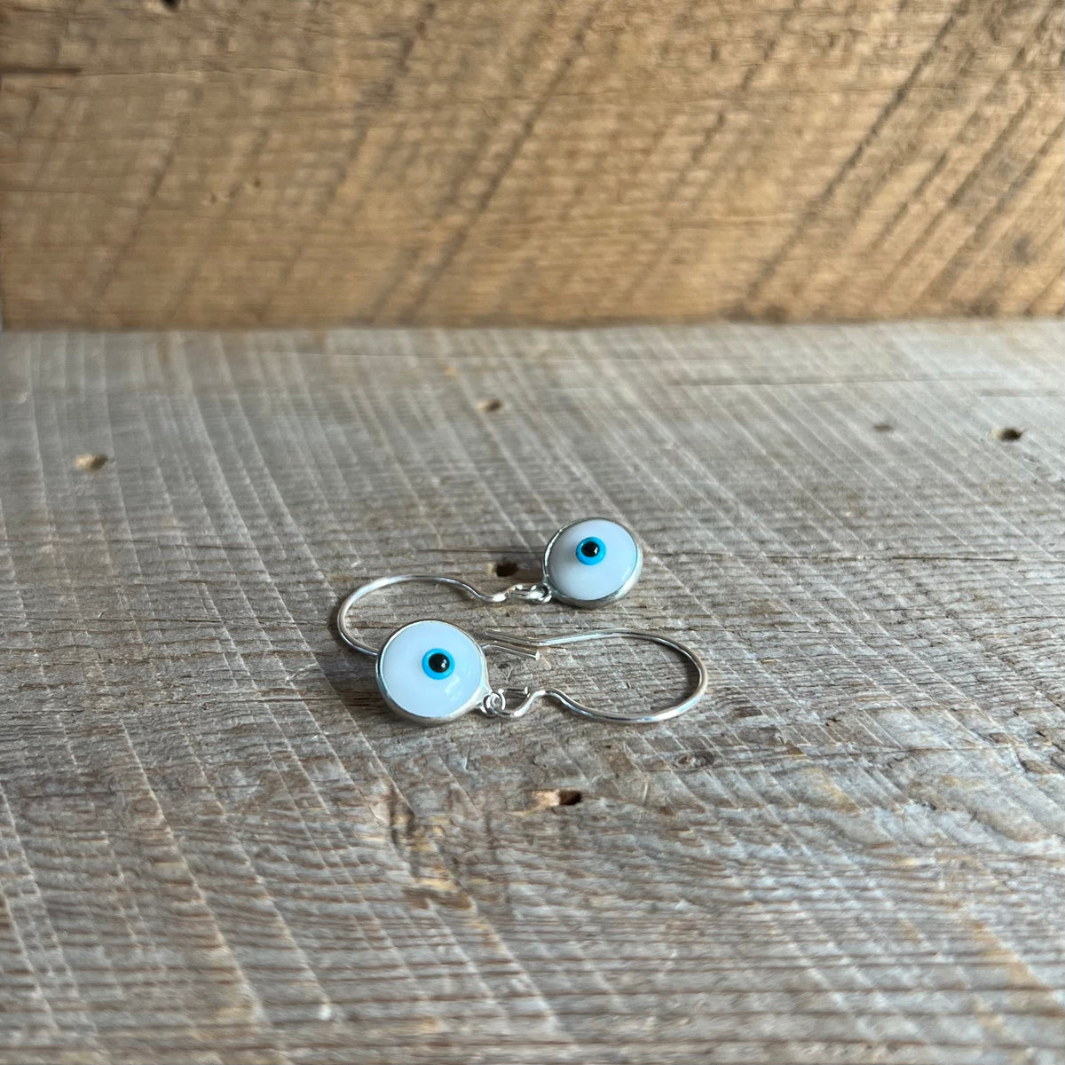 SariBlue® Crystal Evil Eye Earrings
