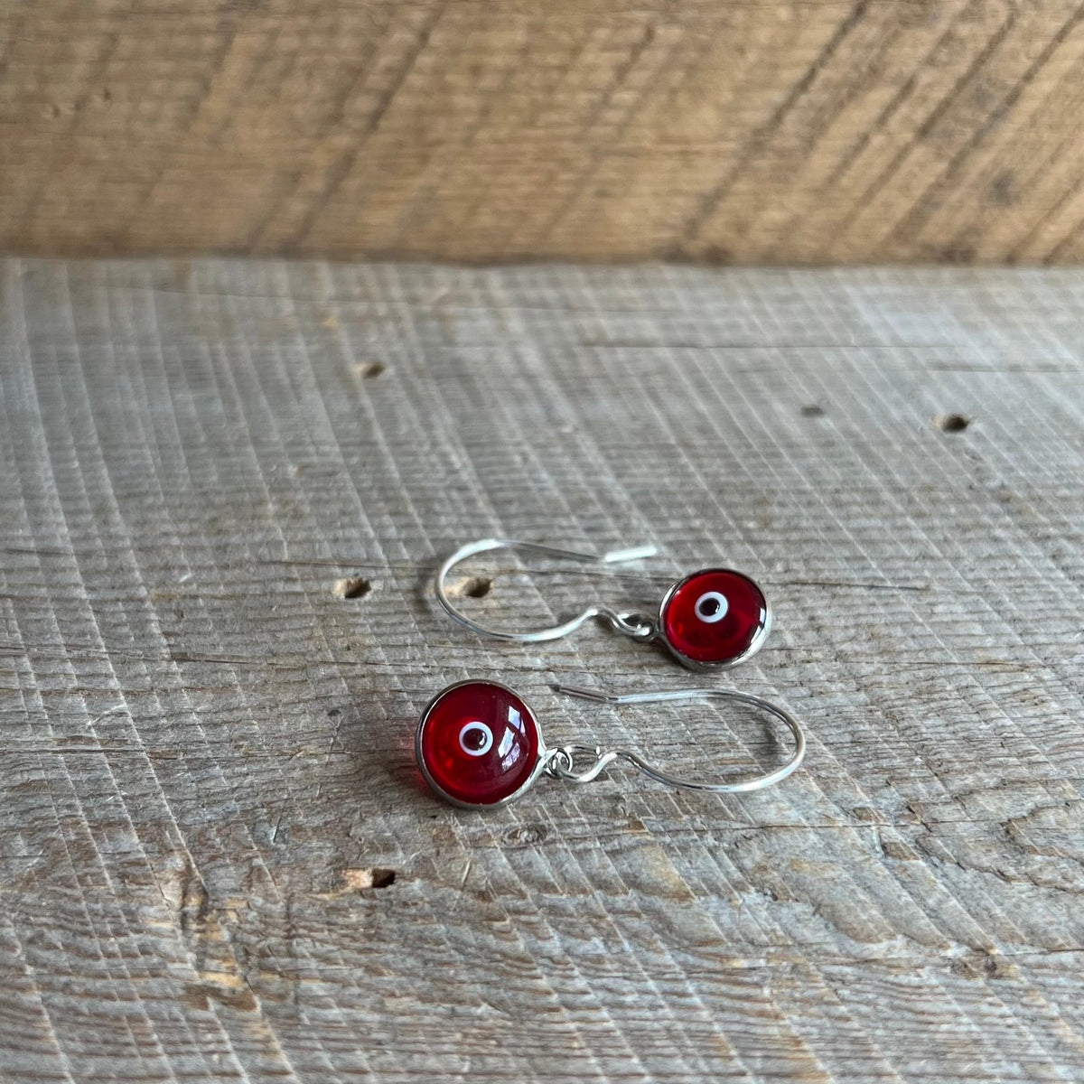 SariBlue® Crystal Evil Eye Earrings