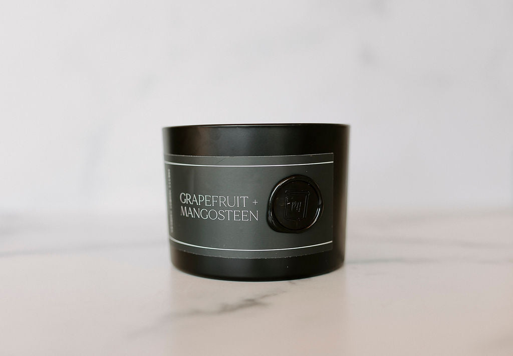 Grapefruit and Mangosteen Candle - 3 wick