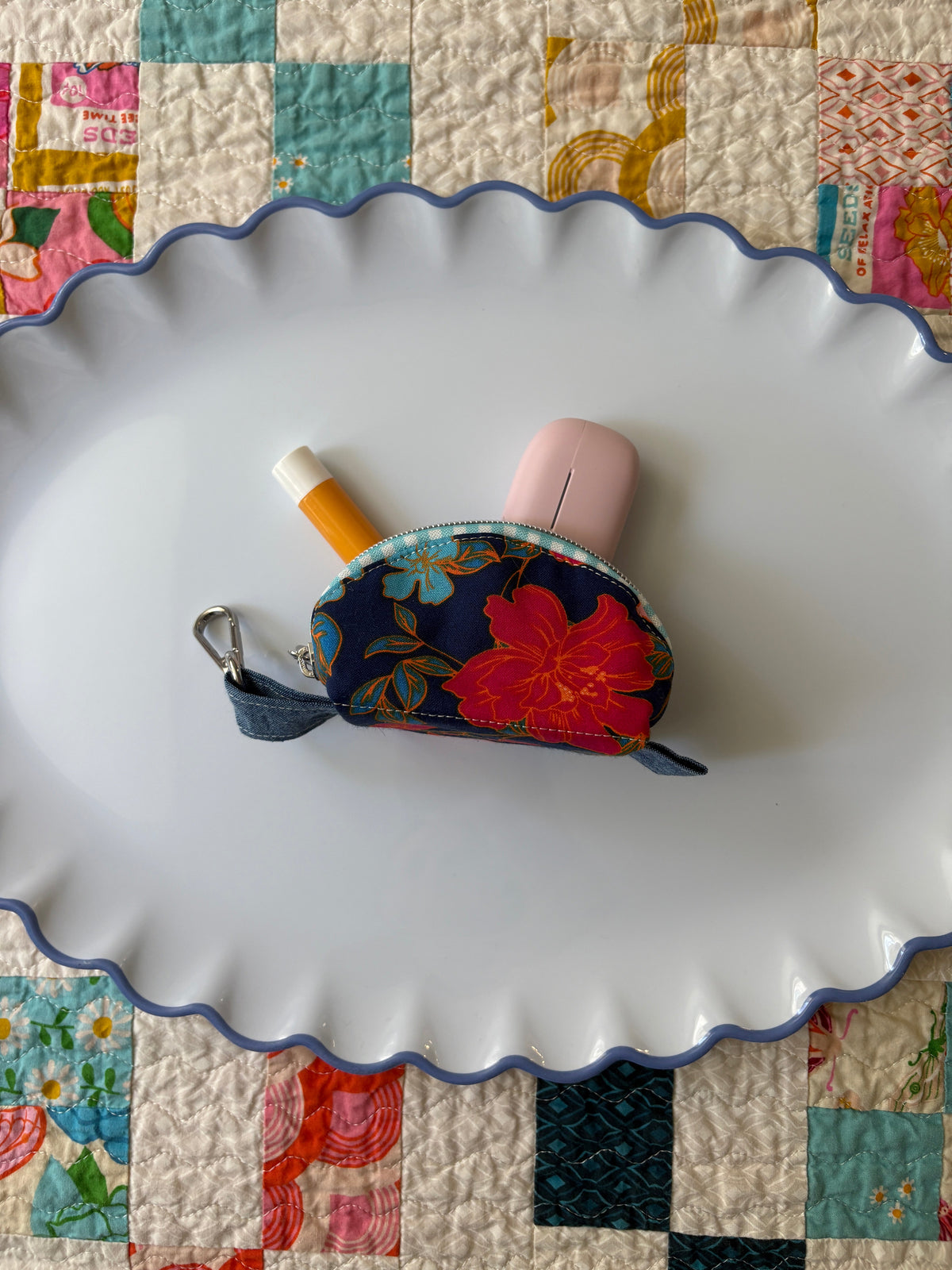 Mini Rainbow Makeup Pouch
