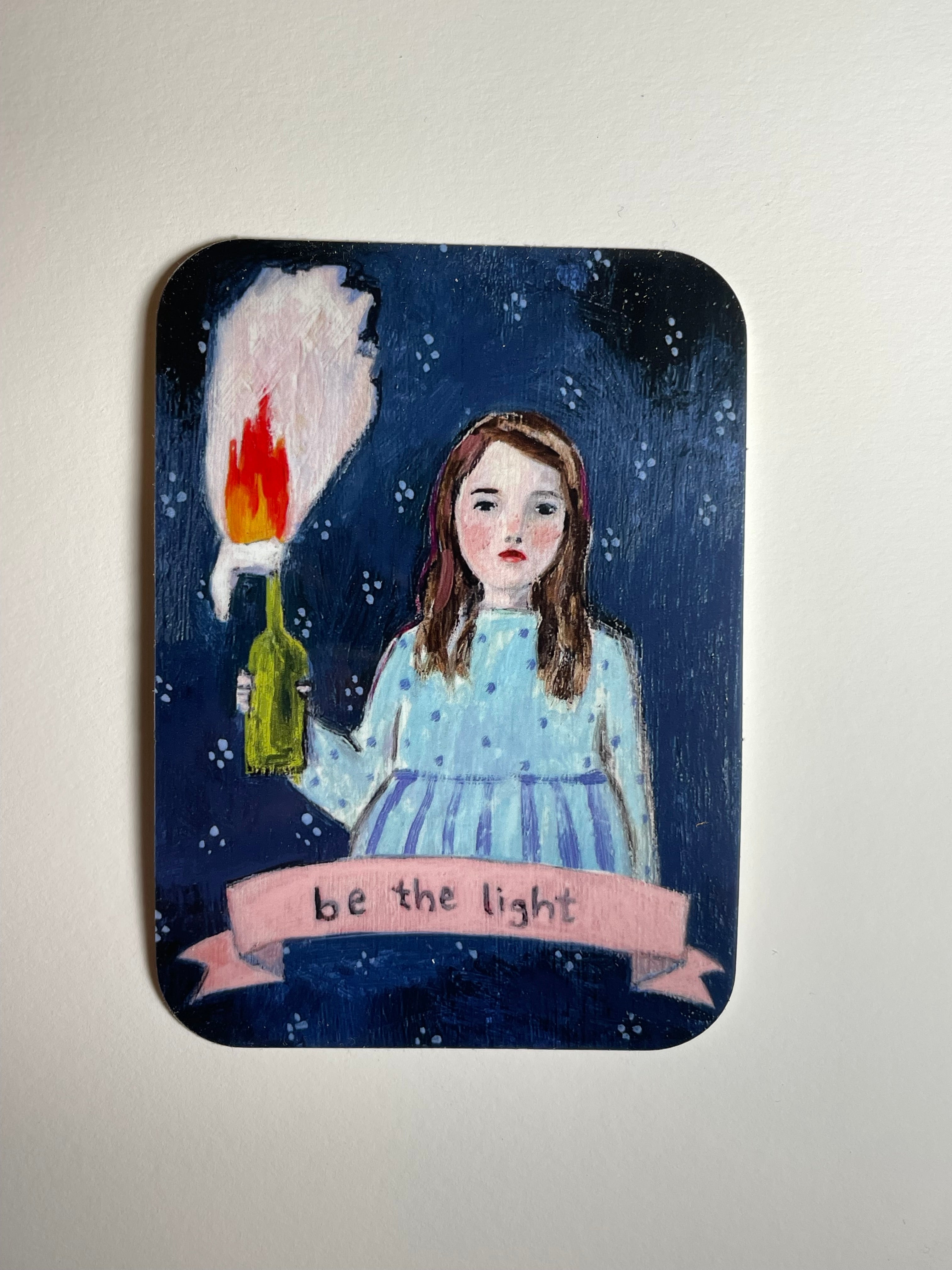 Be the light - sticker