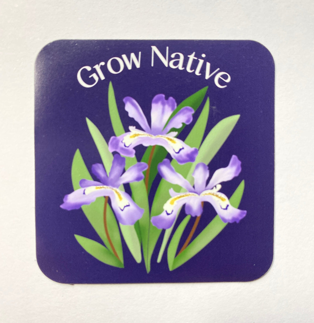 Native Plant Magnet: Weatherproof Vinyl, Gardener Gift