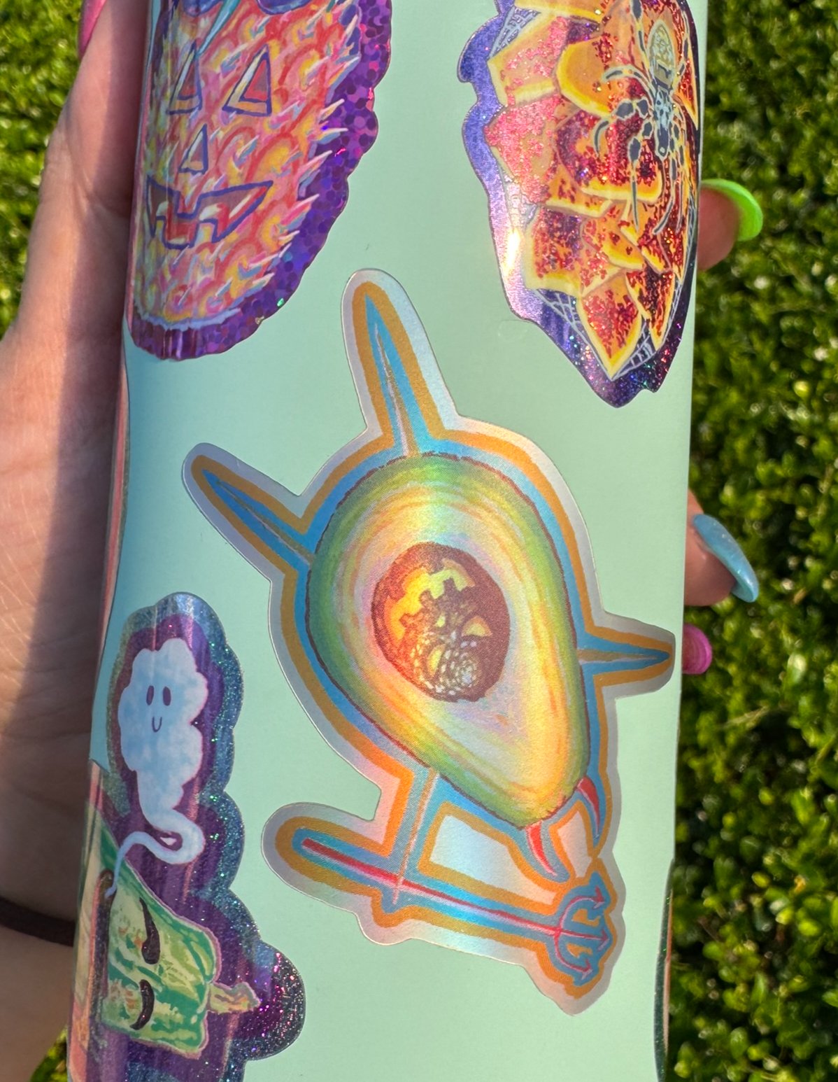 Deviled Avocado Sticker