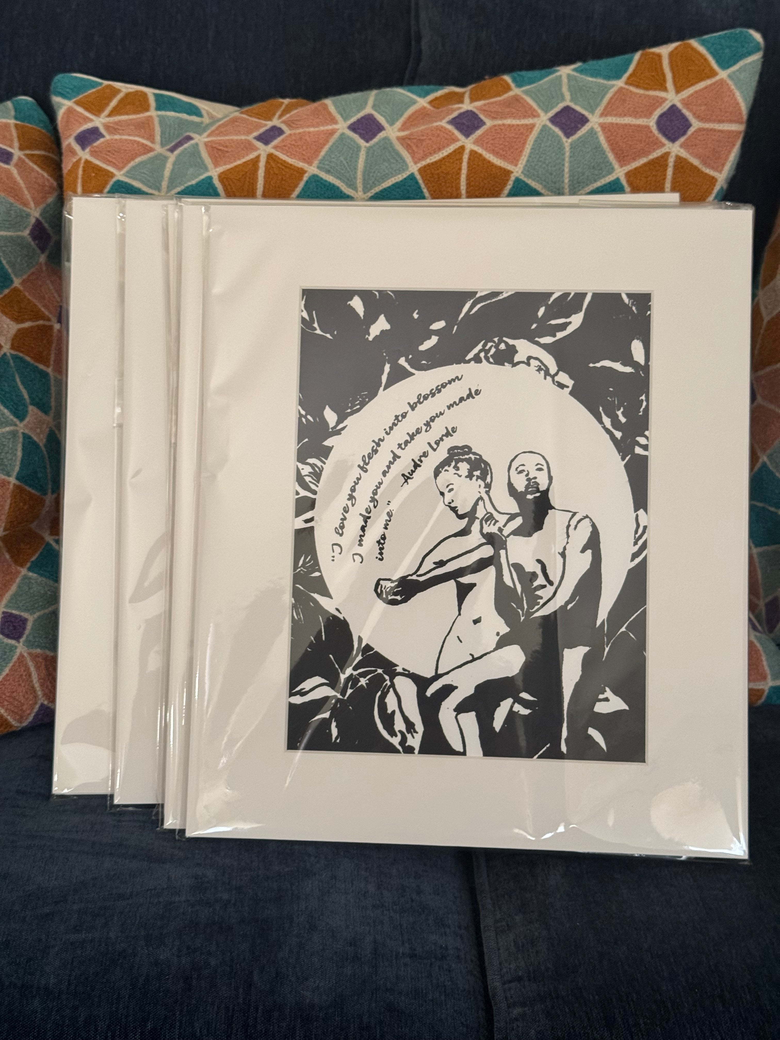 Lineage: Limited Edition, Hand-Pulled, Matted Screen Print