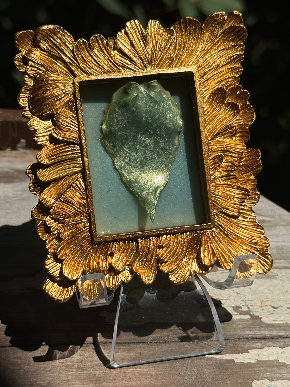 Framed A. Pap Golden