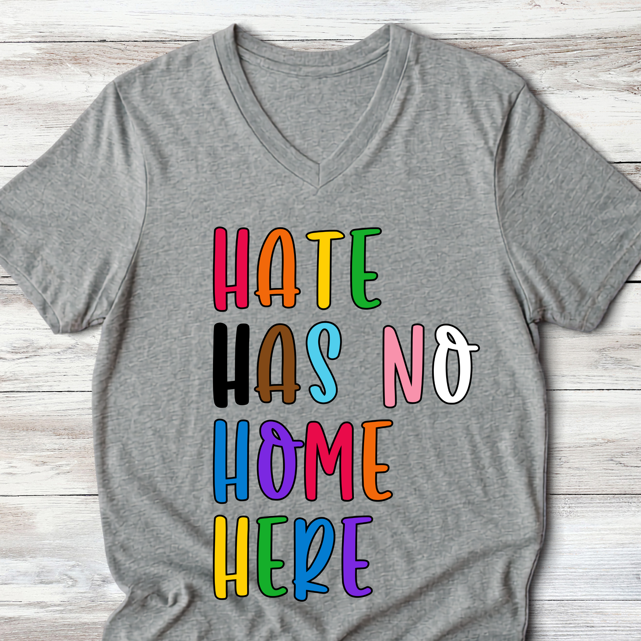 Hate Has No Home Here, Inclusive Community Solidarity Tee