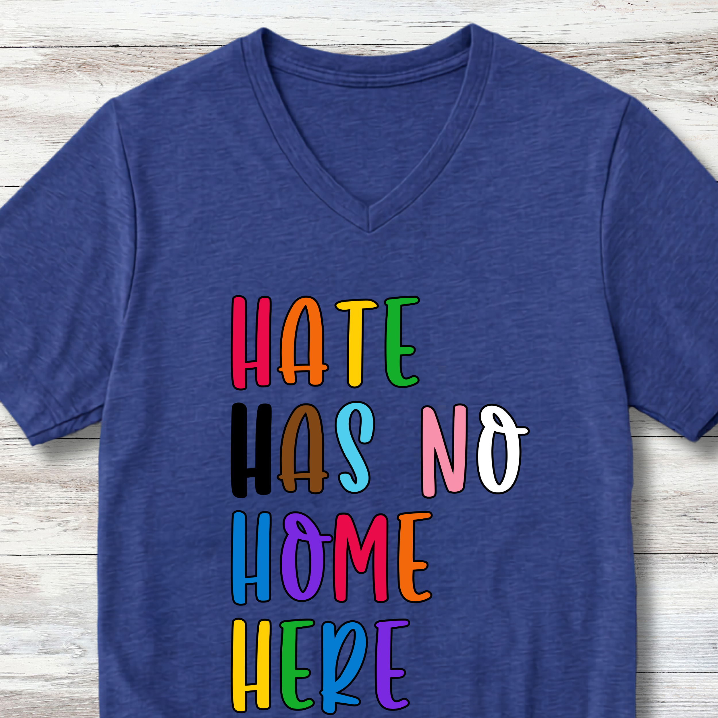 Hate Has No Home Here, Inclusive Community Solidarity Tee