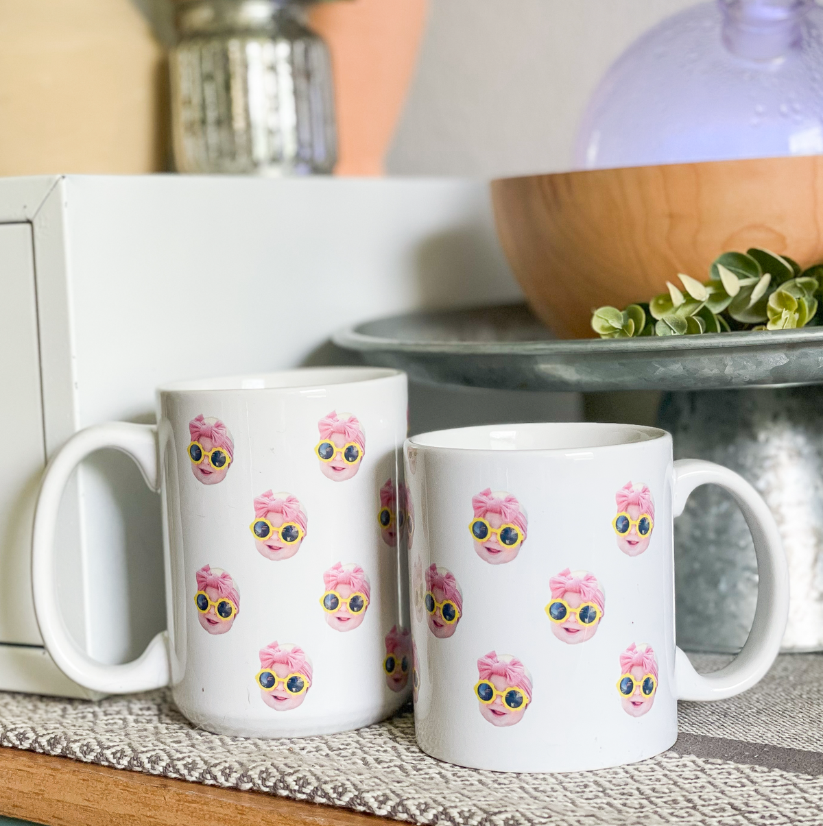Custom Face Mug - Your Photos on a Mug