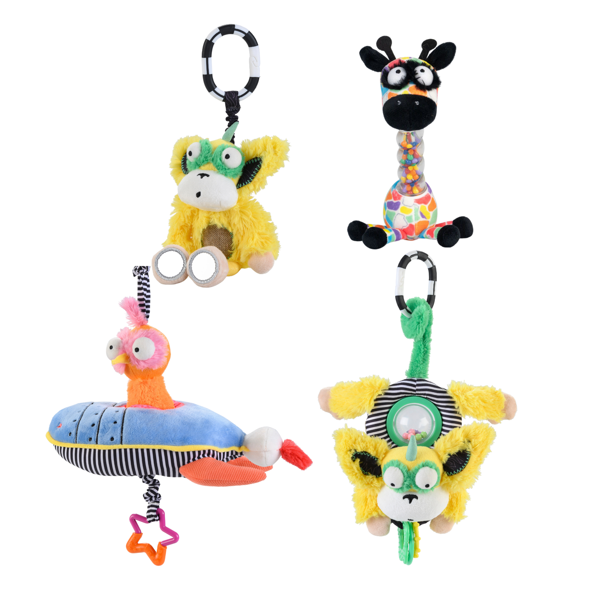 Inklings Baby Ultimate Toy and Book Bundle – all 8 characters plush toys and board books baby shower gift - activity toys