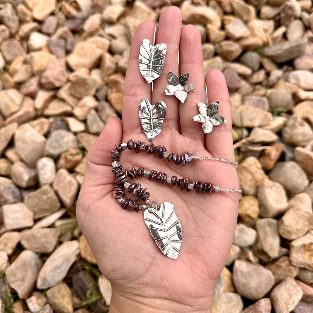 Silver Pua Earrings