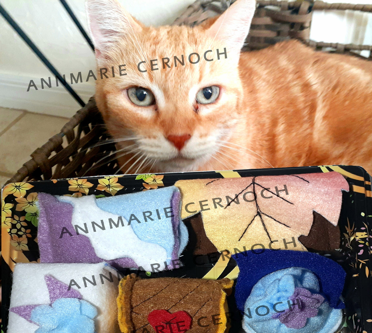 Wagashi Cat Toys 5pk (Fall/Winter)