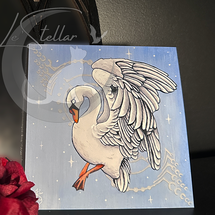 Libra Zodiac Print with Celestial Accents, Zodiac series