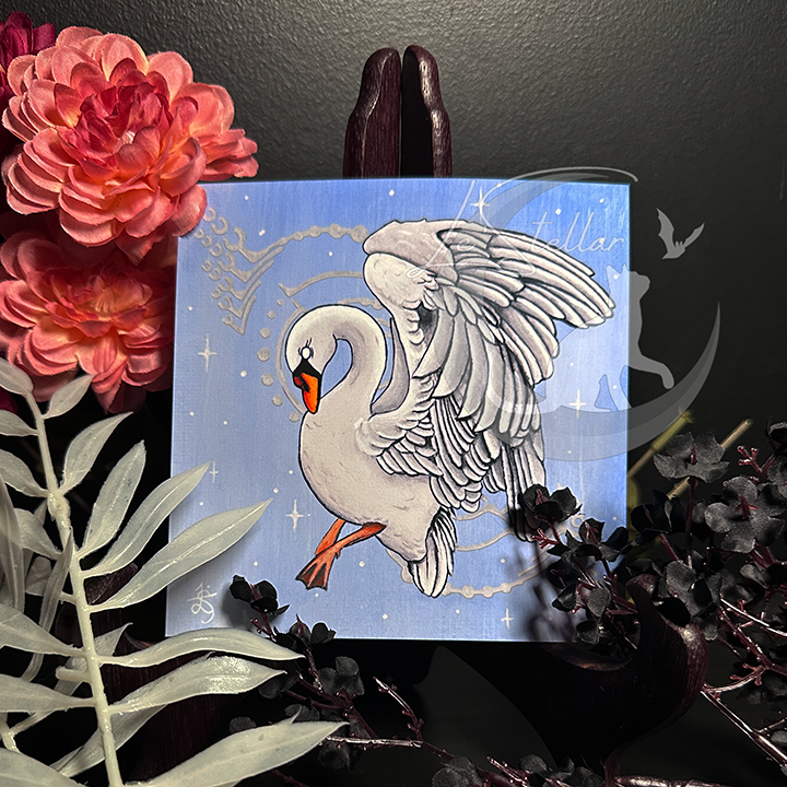 Libra Zodiac Print with Celestial Accents, Zodiac series