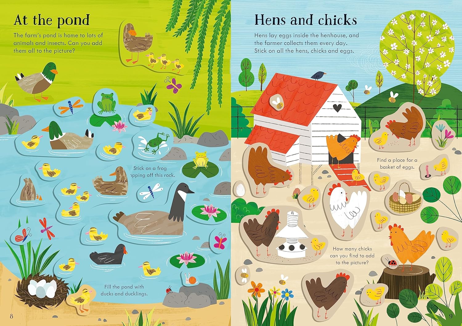Little First Stickers: Farm