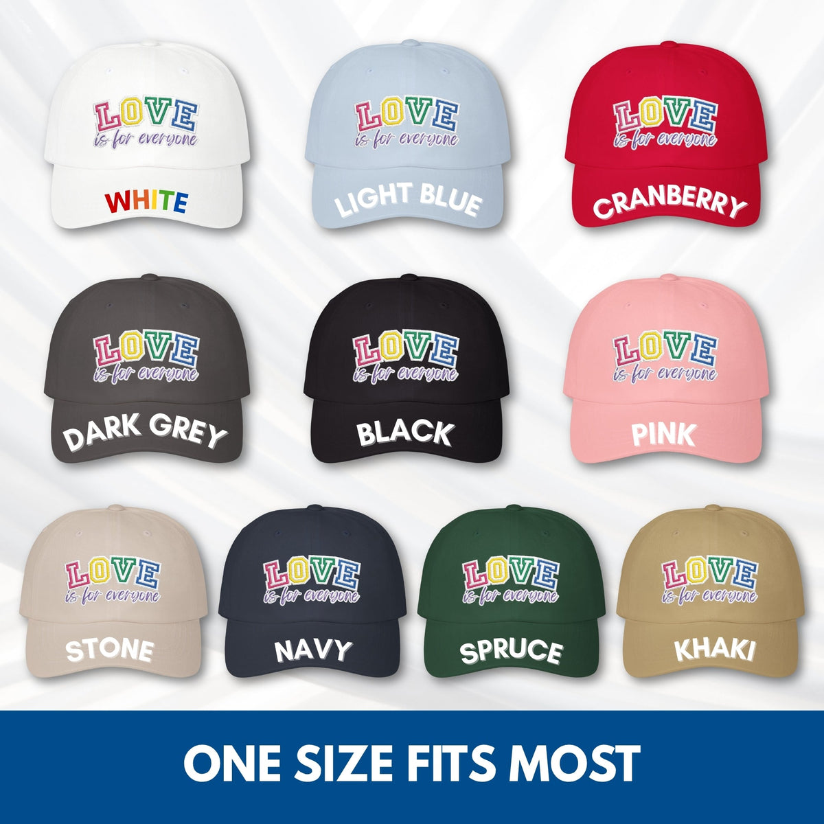 love-is-for-everyone-pride-lgbtq-ally-lgbtqia-adjustable-embroidered-hat-rainbow