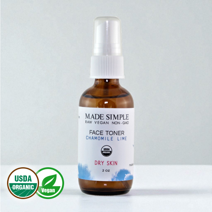 FACE TONER - Chamomile Lime for Dry Skin