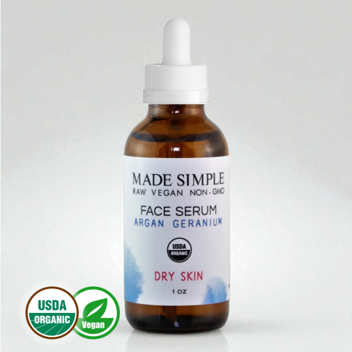 FACE SERUM - Argan Geranium for Dry Skin