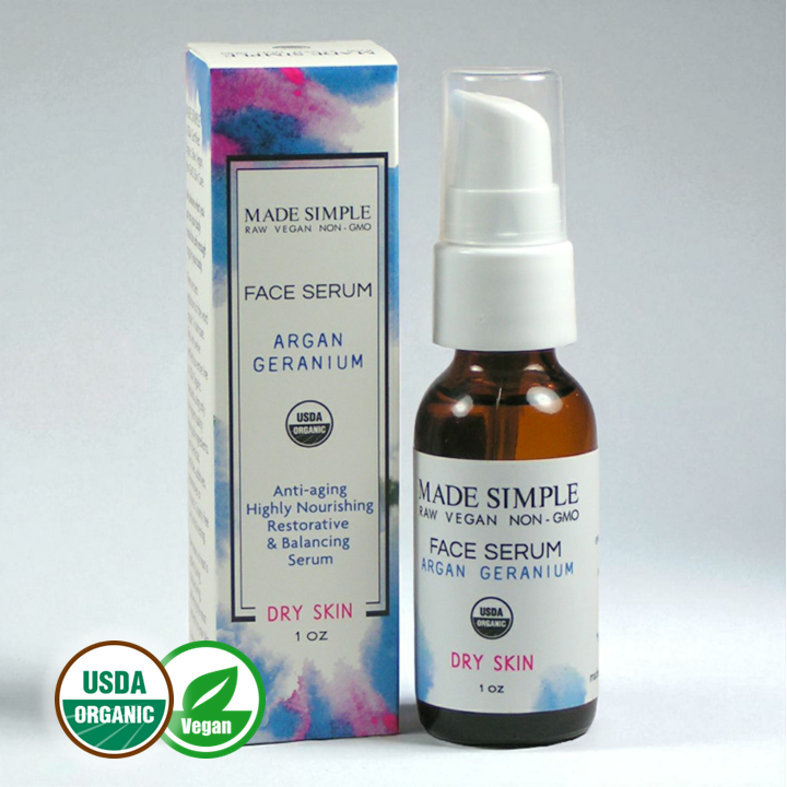 FACE SERUM - Argan Geranium for Dry Skin