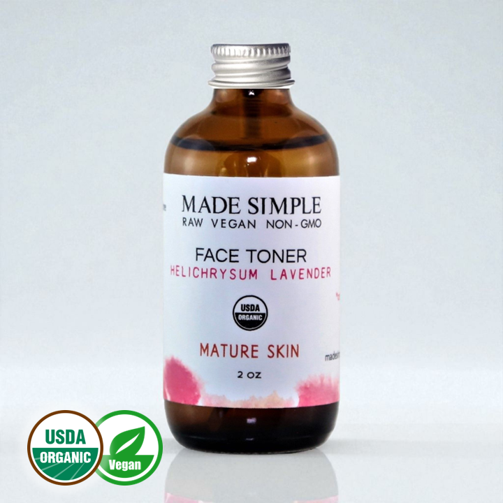 FACE TONER - Helichrysum Lavender for Mature Skin
