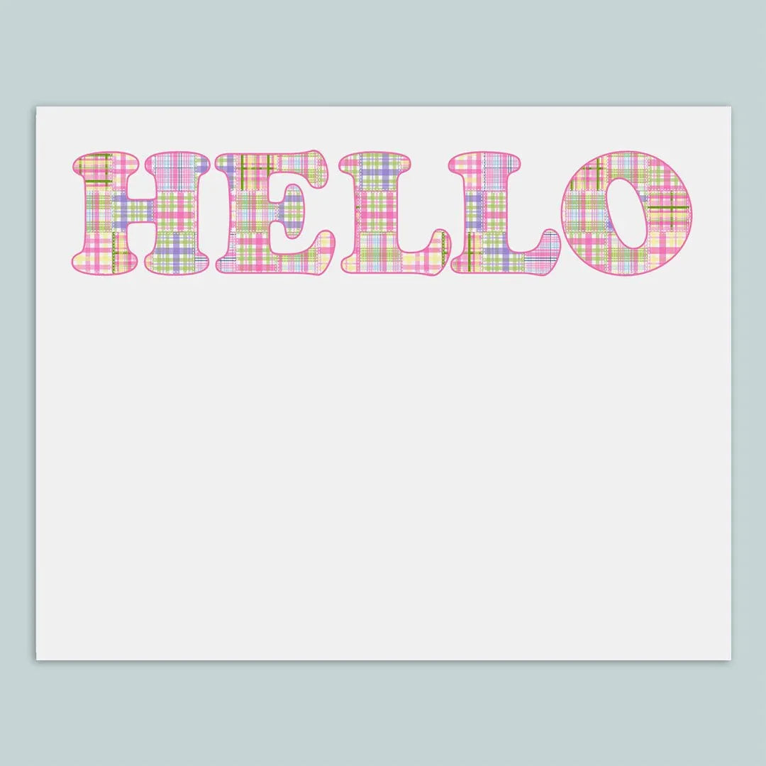 Madras Pink - Note Cards - The Note House
