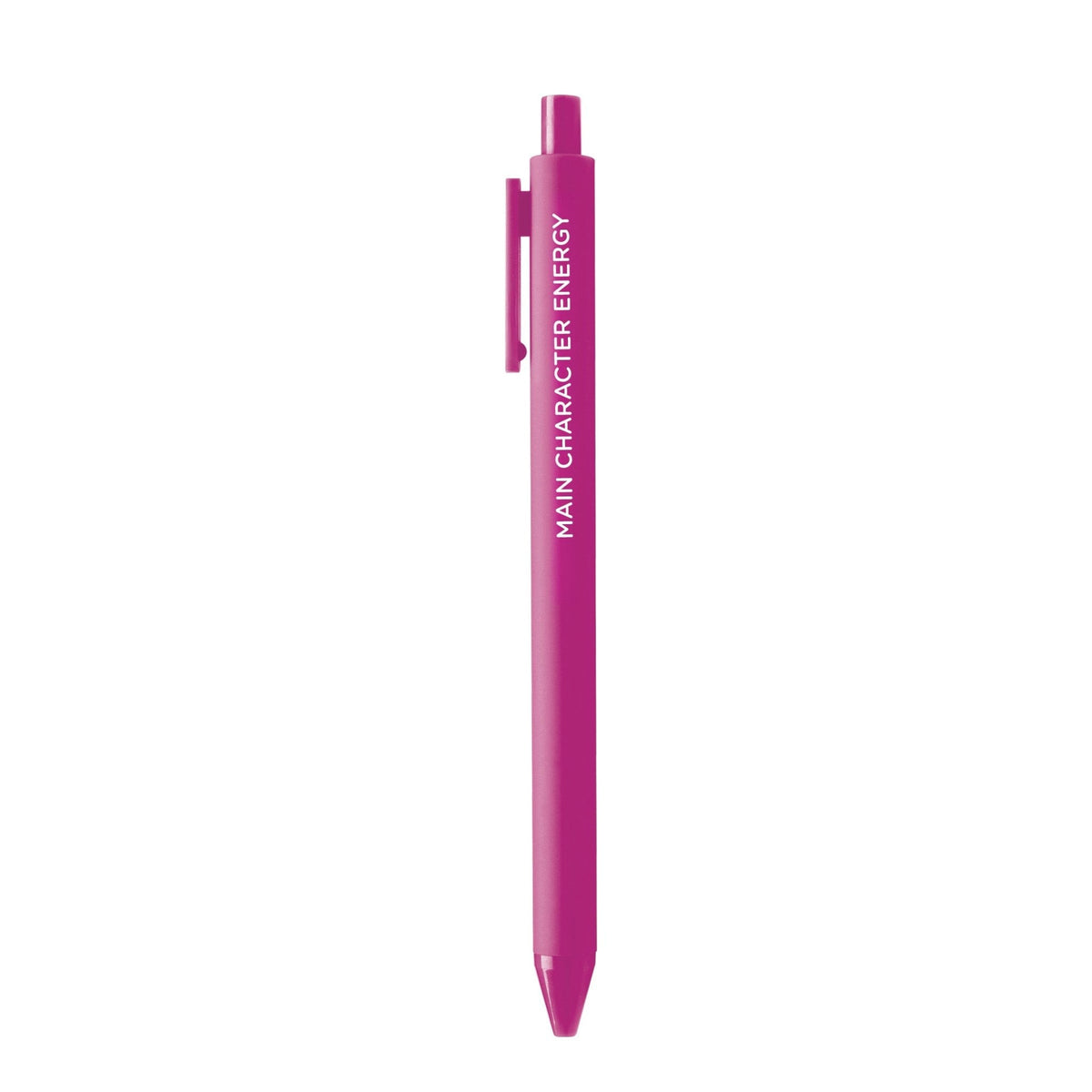 Main Character Energy pen styled — bookish desk pen for book lovers by MangoIllustrated