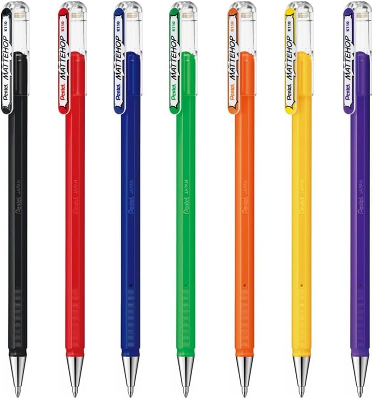 Pentel Mattehop gel pens- original