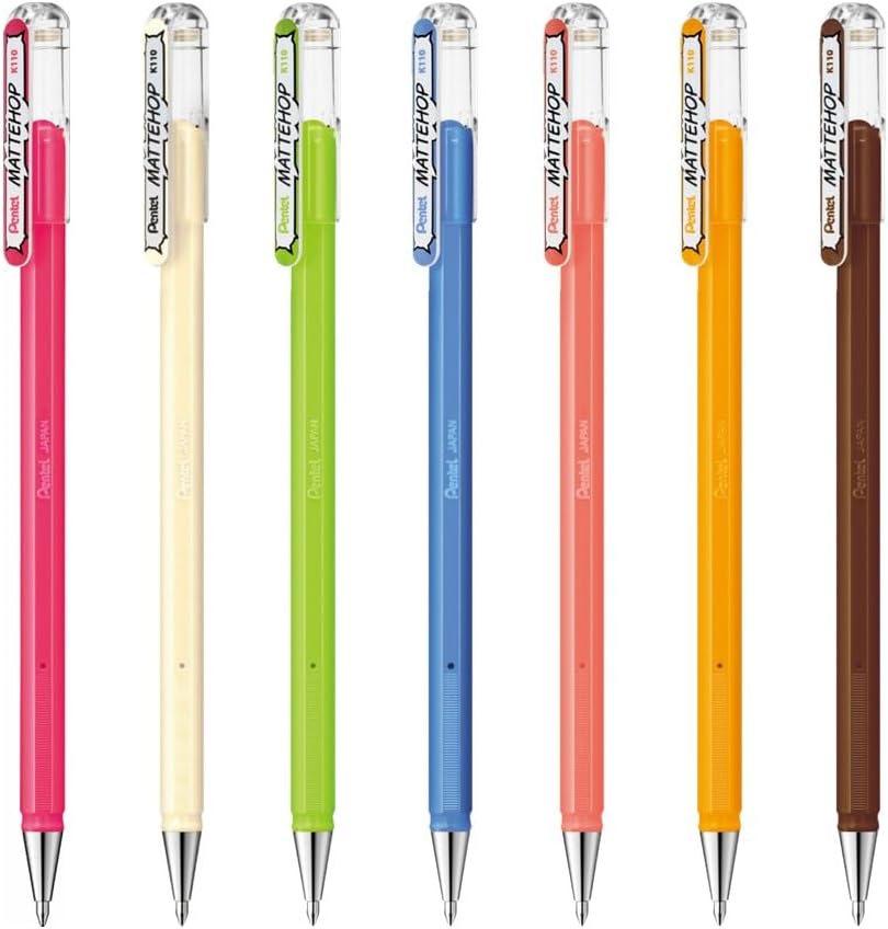 Pentel Mattehop Pens- sweet