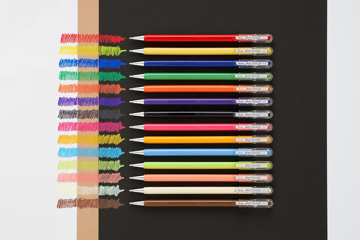 Pentel Mattehop Pens- sweet