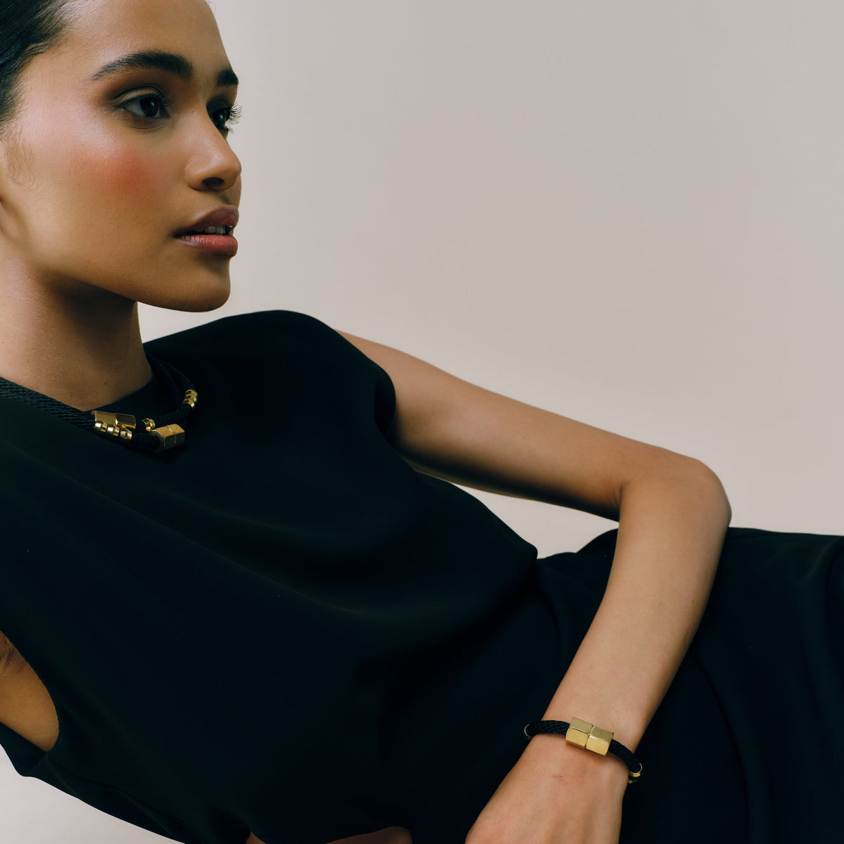 Mer bracelet and necklace, handmade in South Africa, curated jewelry at petite protea: ethical handmade jewelry and gifts