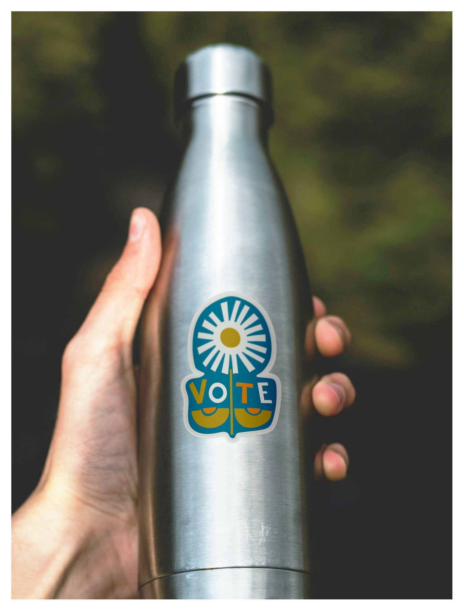 Daisy Vote Sticker