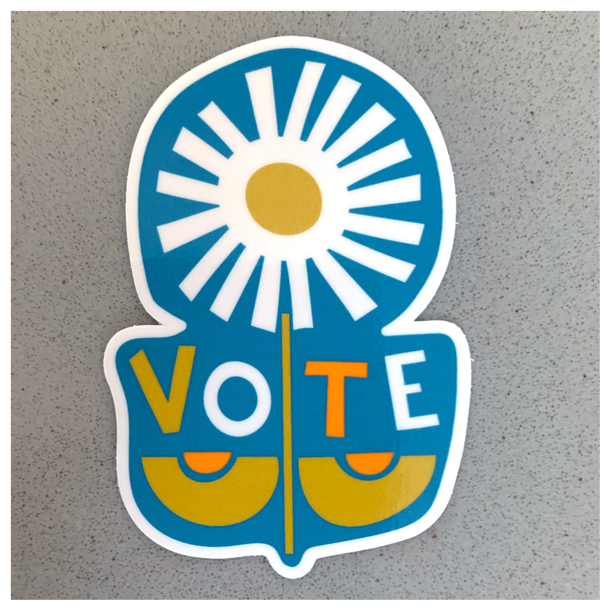Daisy Vote Sticker