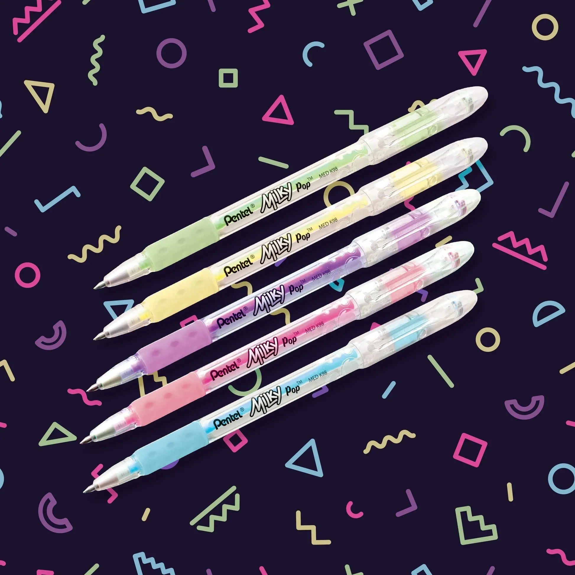 Milky Pop pastel gel pens, 4 ct.