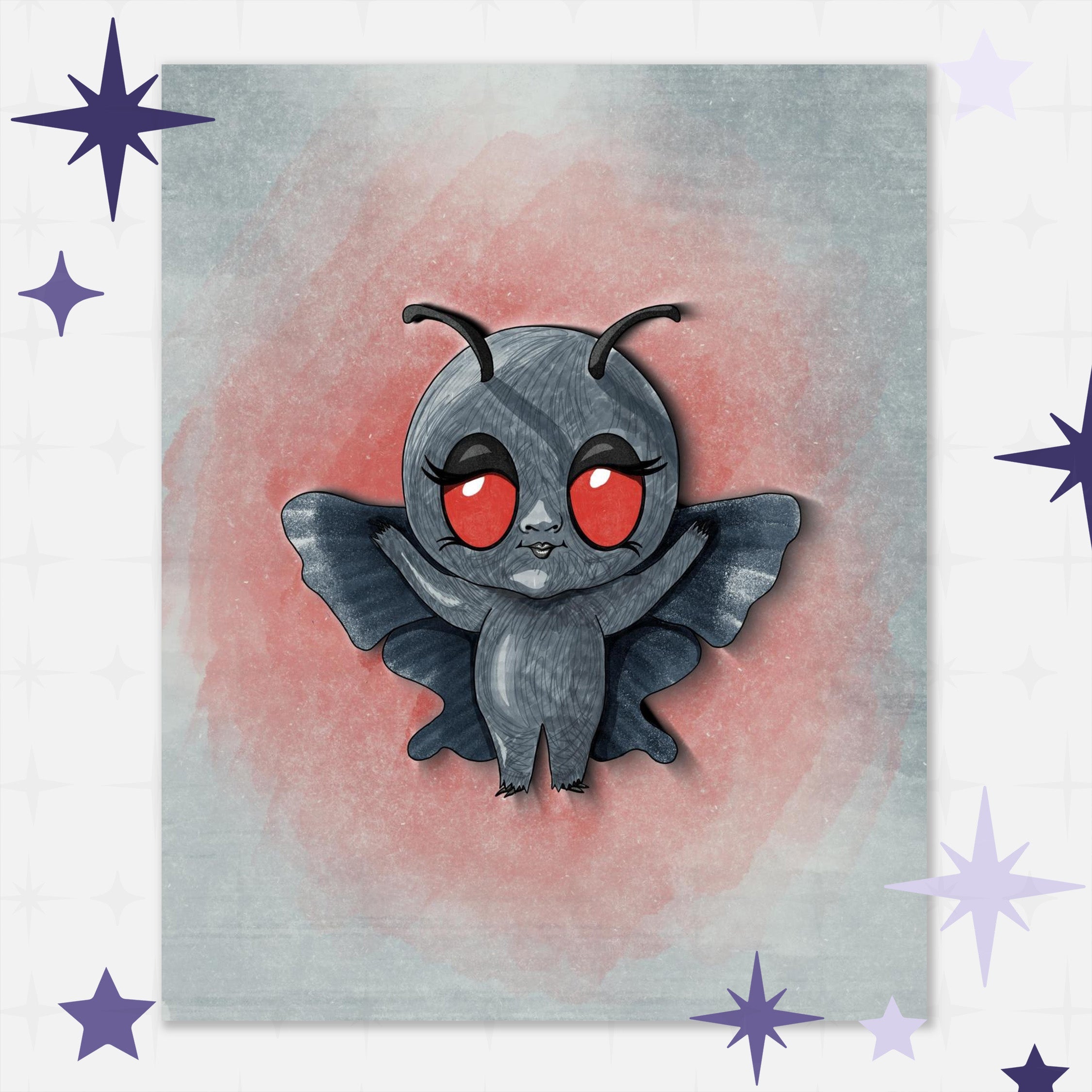 Little Mothman Art Print