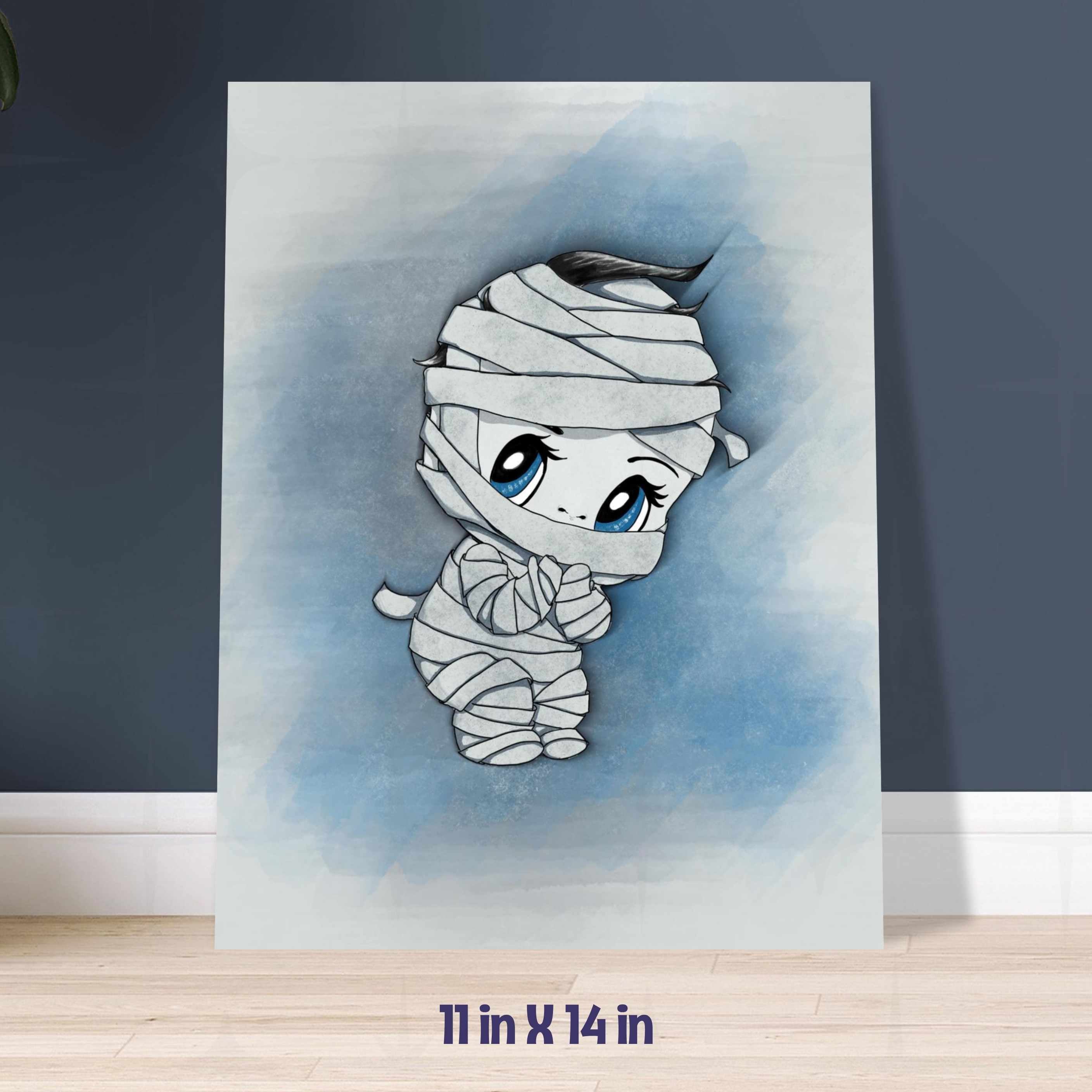 Little Mummy Art Print