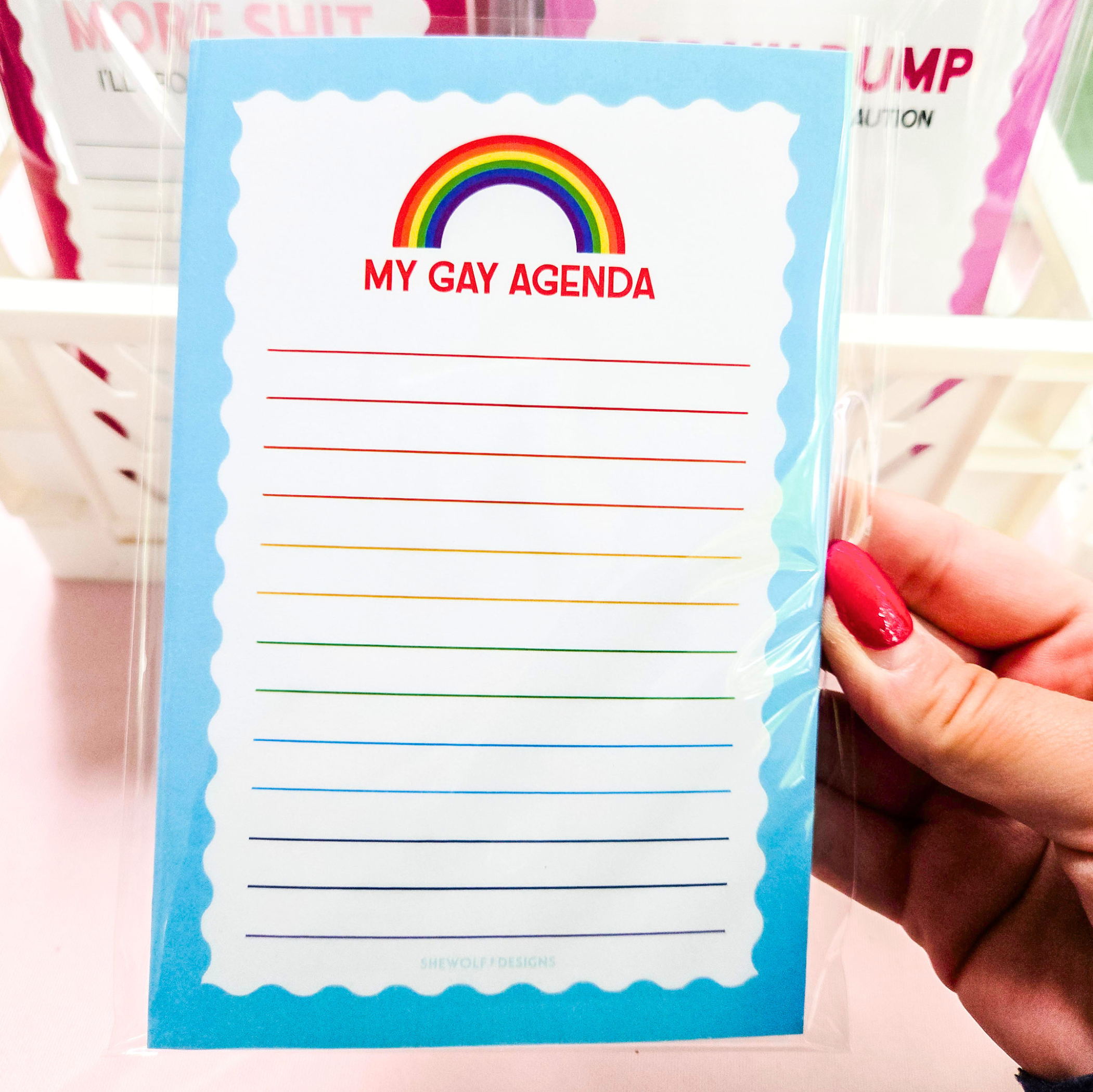 My Gay Agenda Notepad