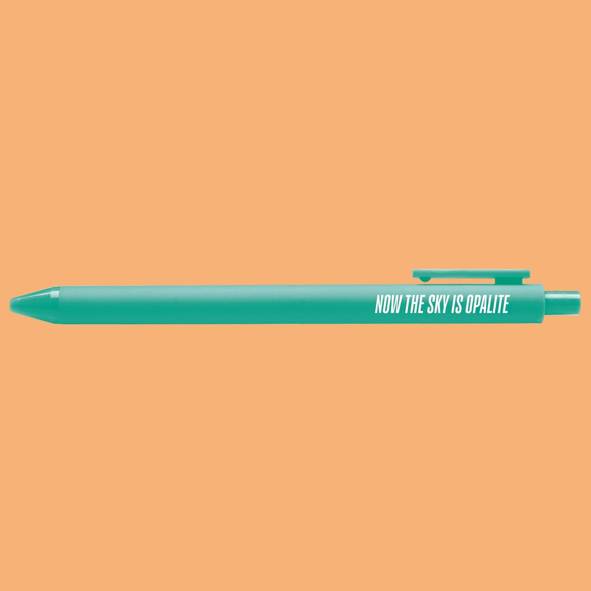 Now The Sky Is Opalite pen styled — music era desk pen by MangoIllustrated