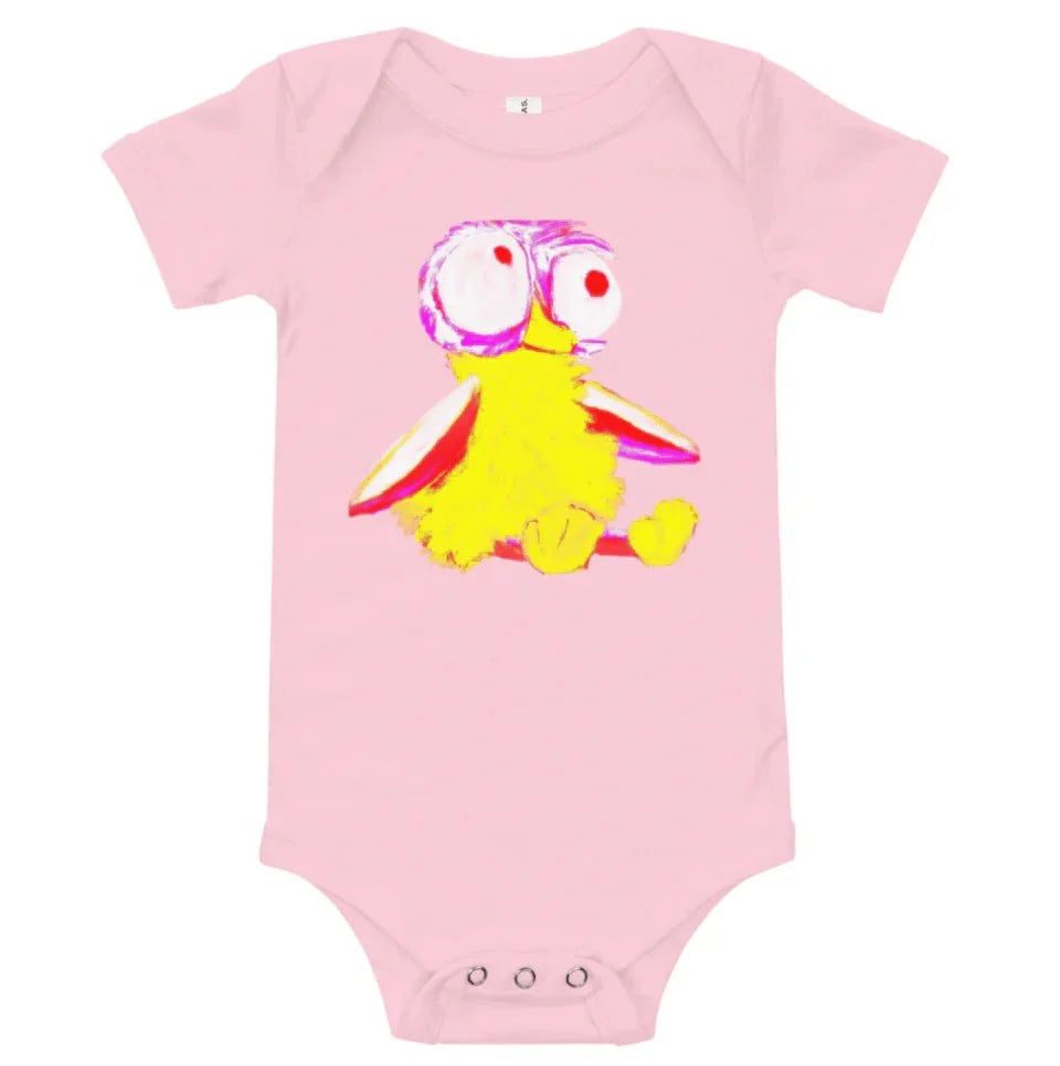 Ollie Ultimate Fan Bundle – plush toy book pull toy and onesie Inklings Baby gift set Pink
