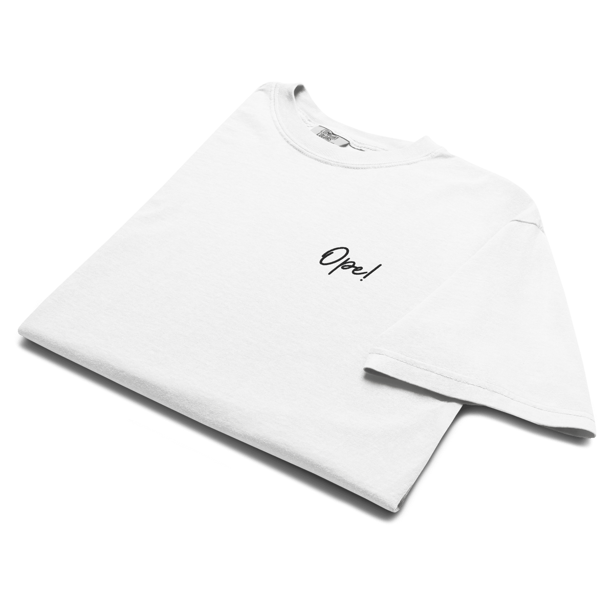 Ope! Embroidered Tee - Heartland Stitch