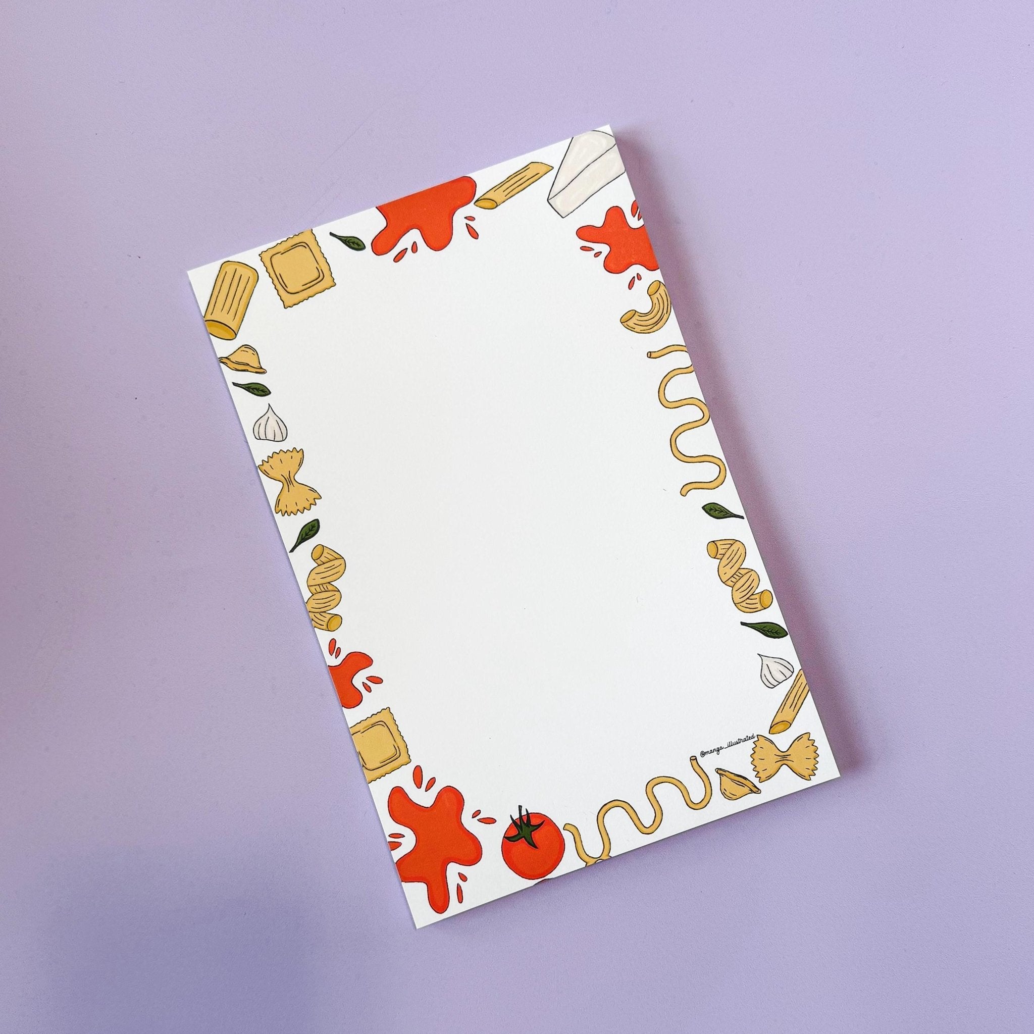 Pasta notepad - MangoIllustrated - Notepad