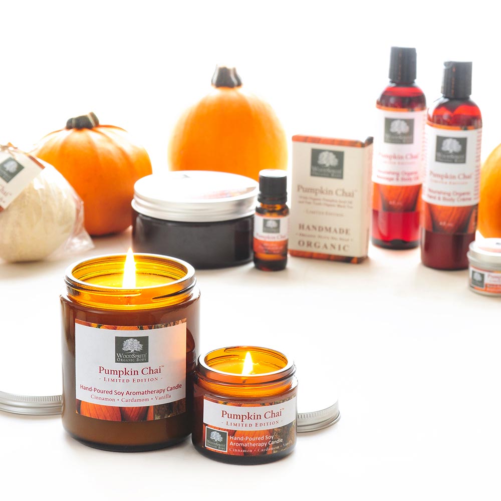 Pumpkin Chai Soy Aromatherapy Candles