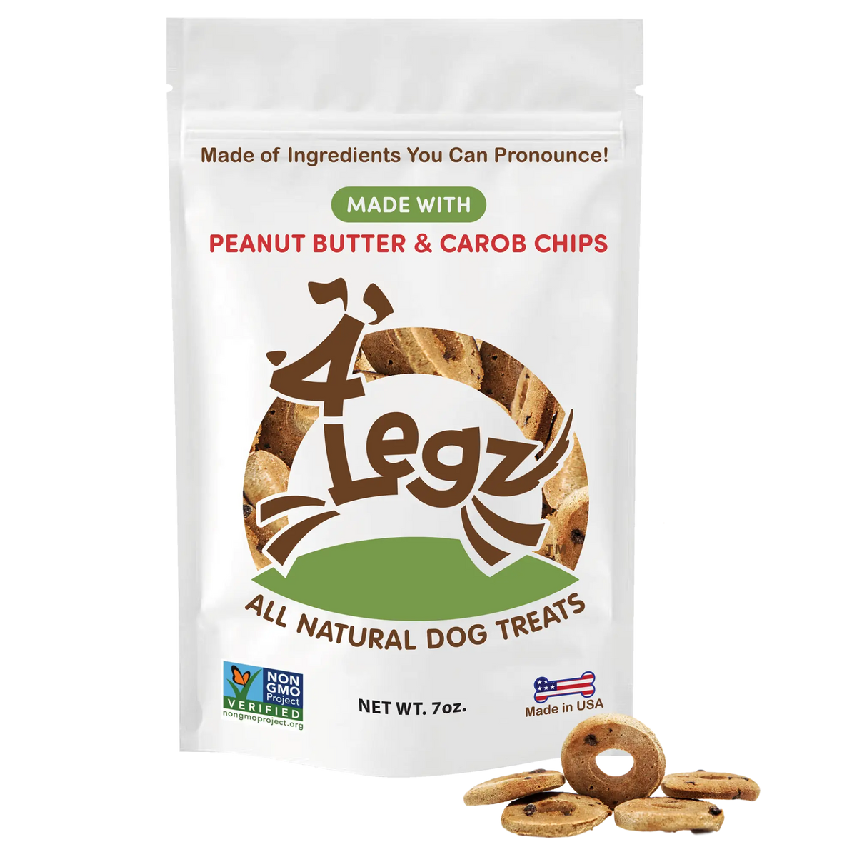 Treats Gift Box for Dogs - 6 Pack of Delicious Dog Treats - 4Legz