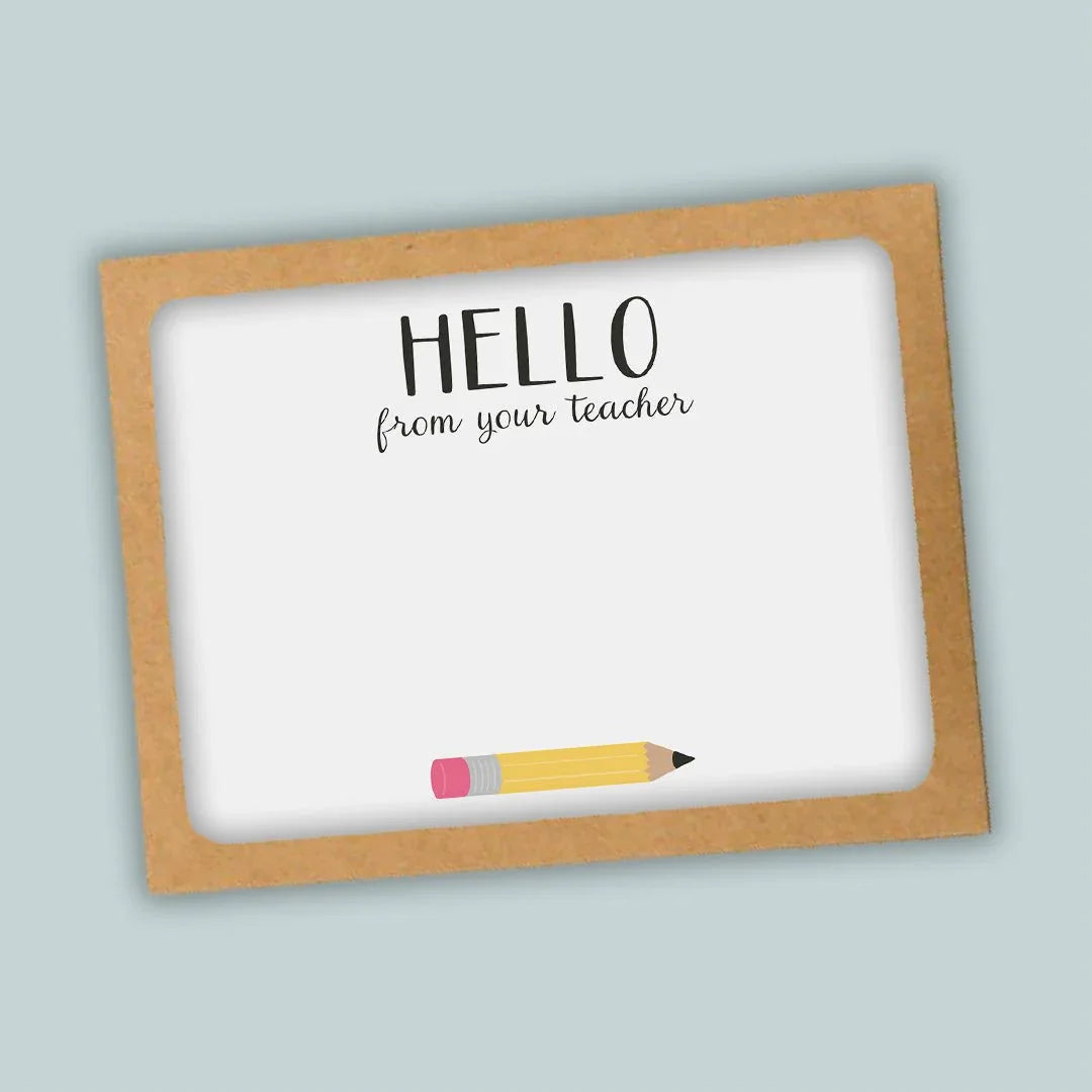 Yellow Pencil - Note Cards - The Note House