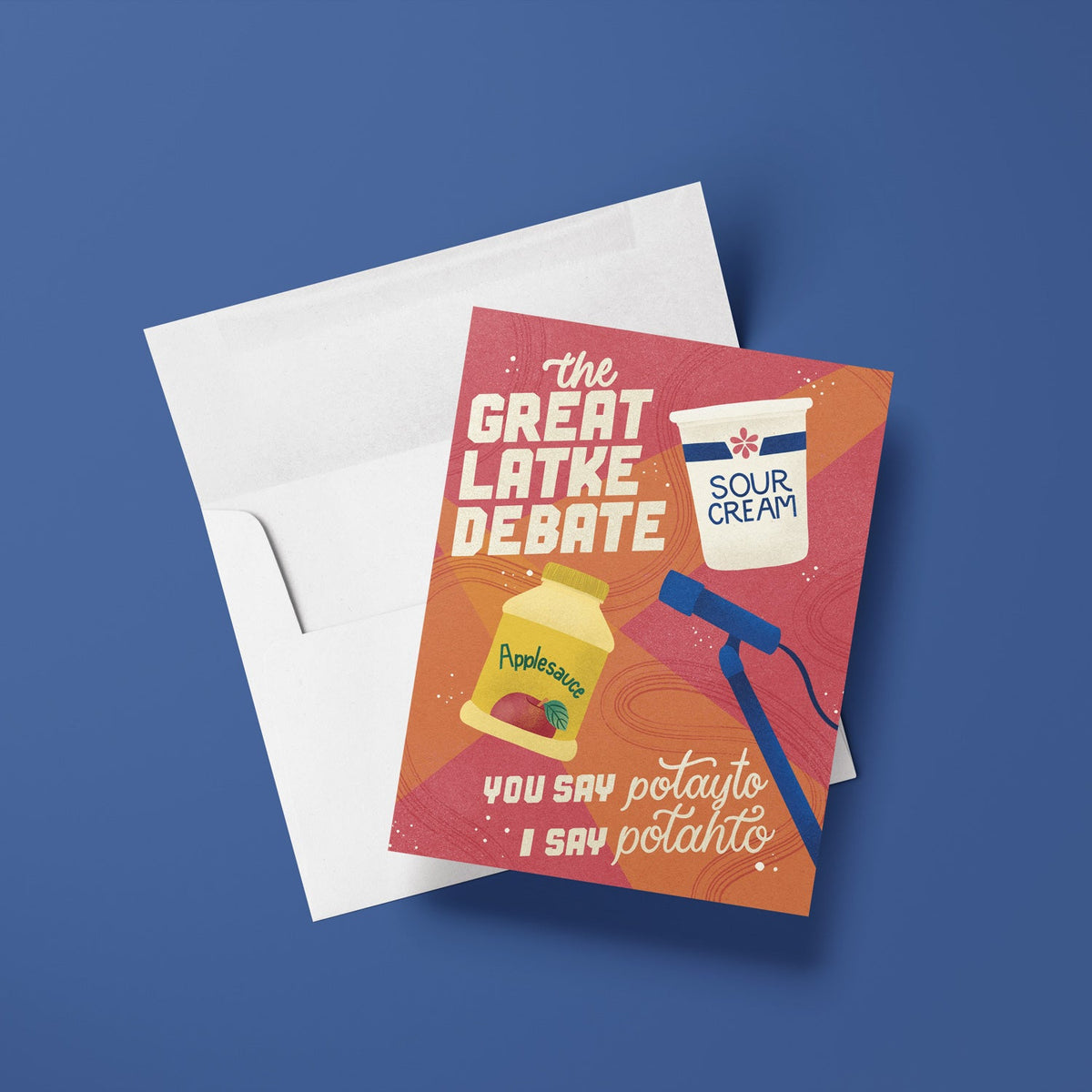 Greeting card with &